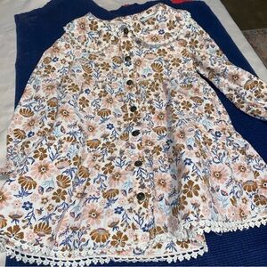 Adorable Corduroy floral dress